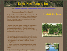 Tablet Screenshot of eaglenest-ranch.com